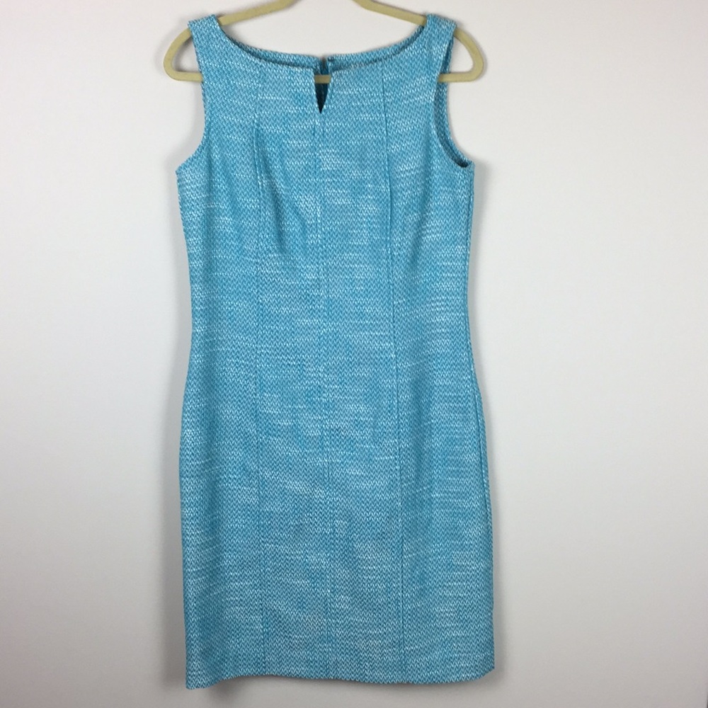 Talbots - Sleeveless Tweed Sheath Dress